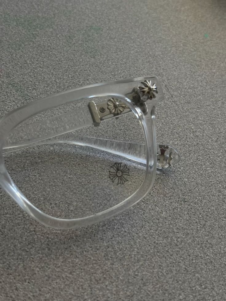 Chrome Hearts Glasses Transparent/Silver