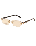 CHROME RIMLESS GOLD