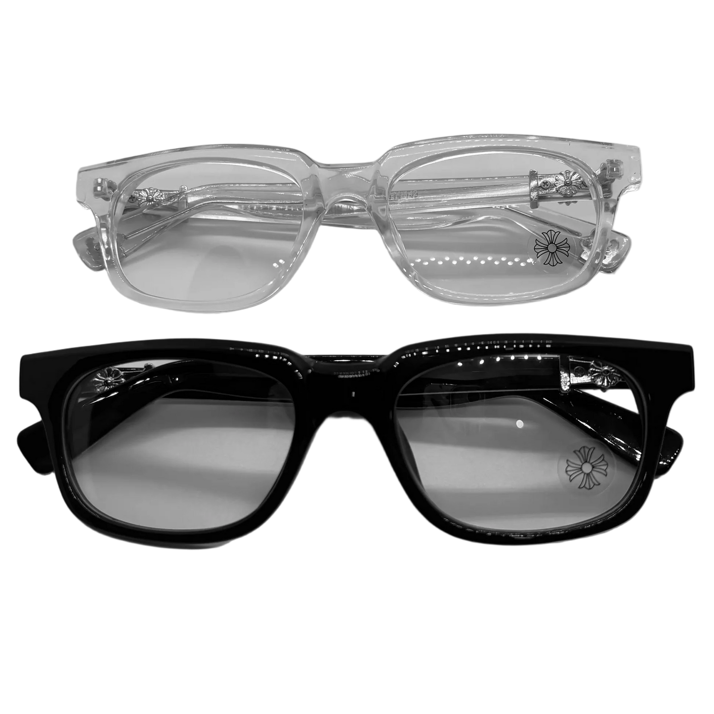 Chrome Hearts Fleur Black/Silver