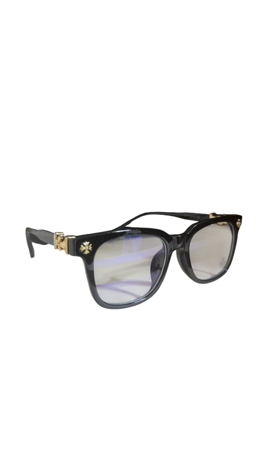 Chrome Hearts Glasses Black/Gold