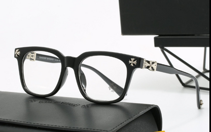 Chrome Hearts Glasses Black/Silver