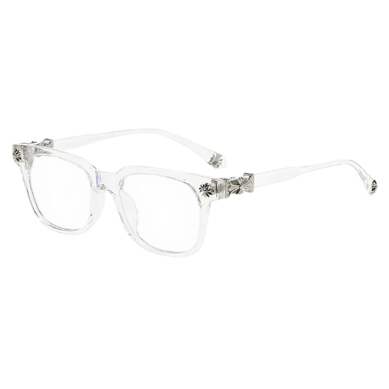 Chrome Hearts Glasses Transparent/Silver