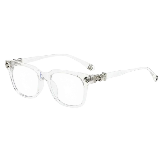 Chrome Hearts Glasses Transparent/Silver