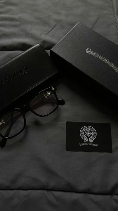 Chrome Hearts Glasses Black/Gold